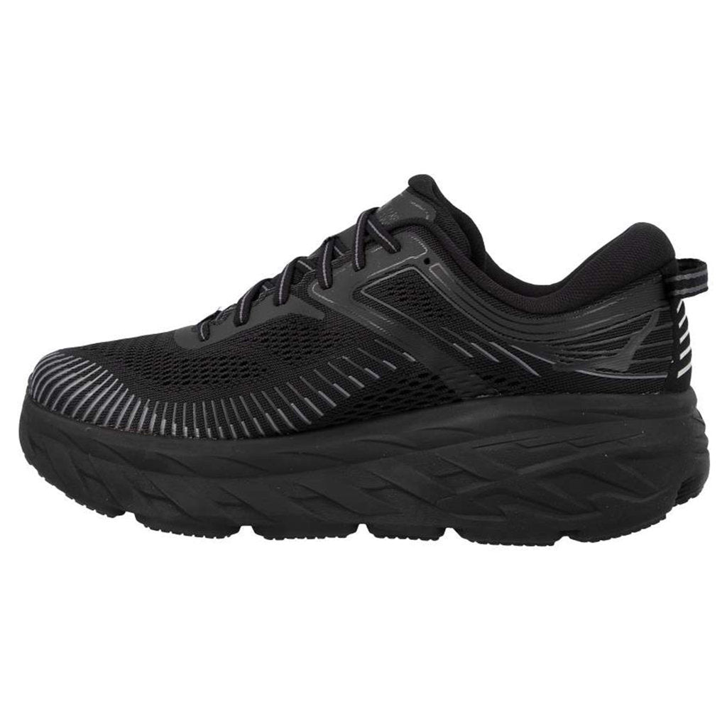 Hoka One One Bondi 7 Mesh Women's Low-Top Road Running Trainers#color_black