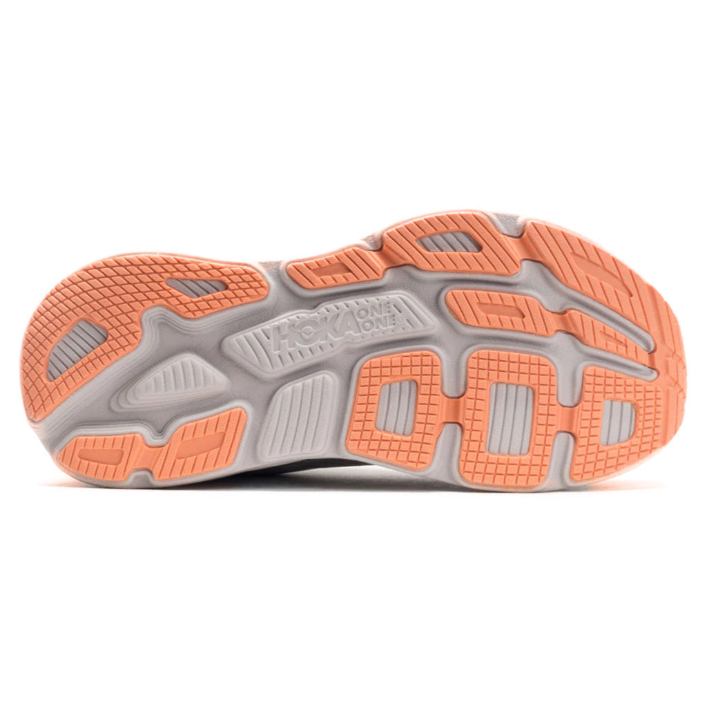 Hoka One One Bondi 7 Mesh Women's Low-Top Road Running Trainers#color_harbor mist sharkskin