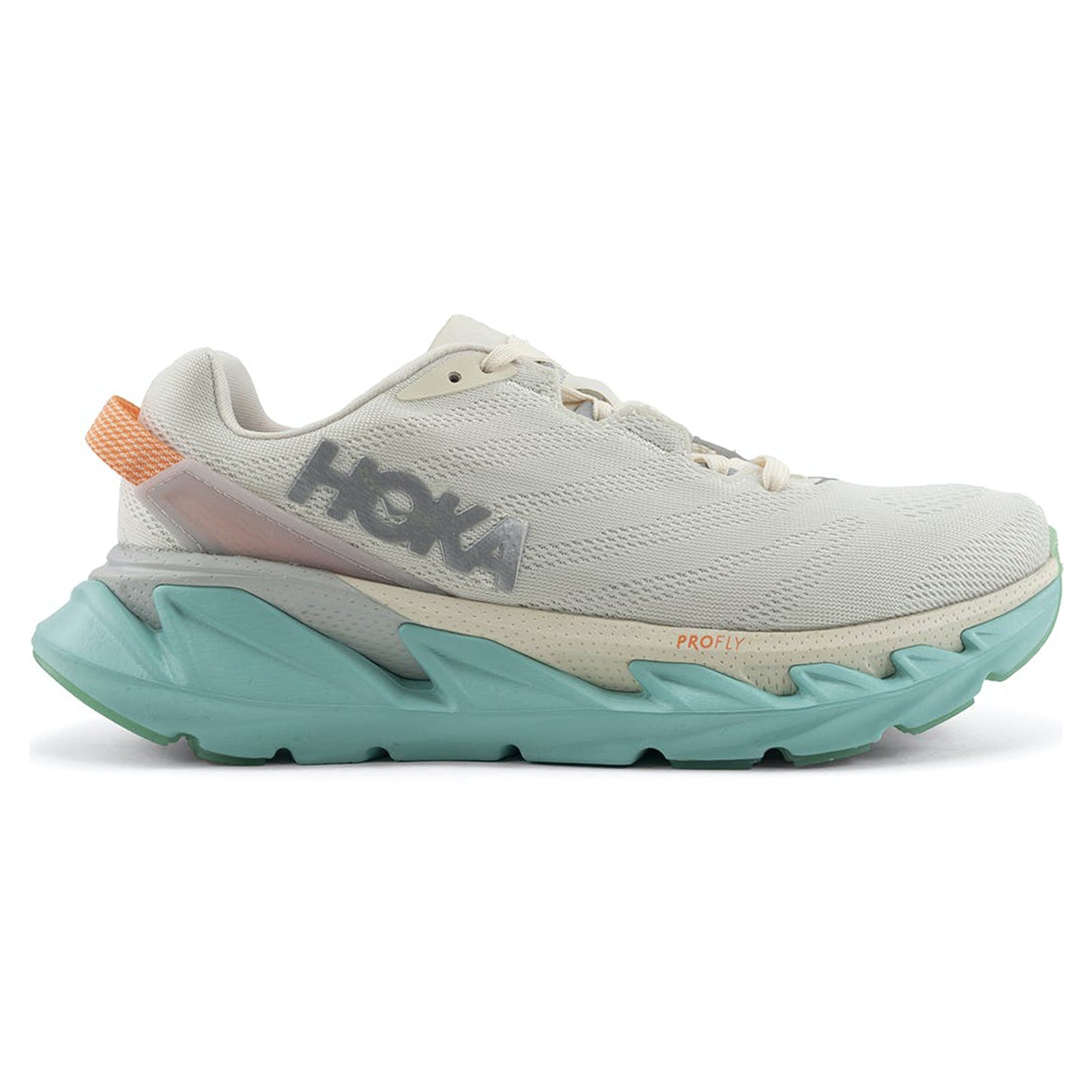 Hoka One One Elevon 2 Mesh Women's Low-Top Road Running Trainers#color_eggnog eggshell blue