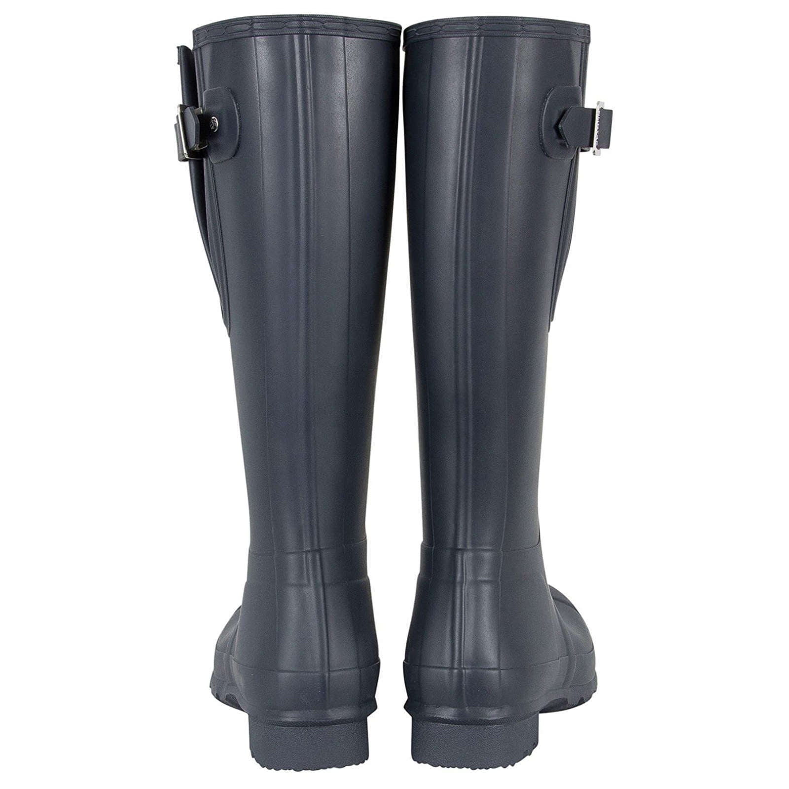 Hunter Original Side Adjustable Rubber Men's Tall Wellington Boots#color_navy