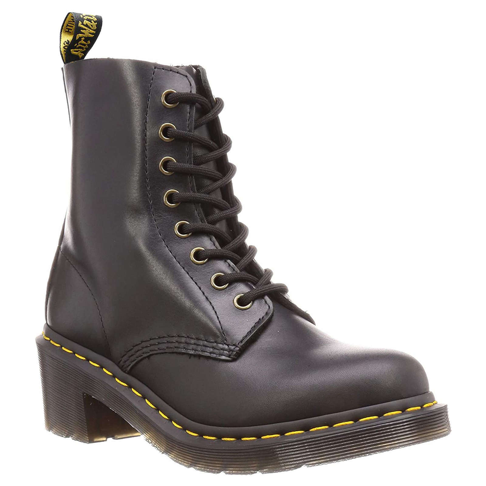 Dr.Martens Clemency Wanama Leather Womens Boots#color_black