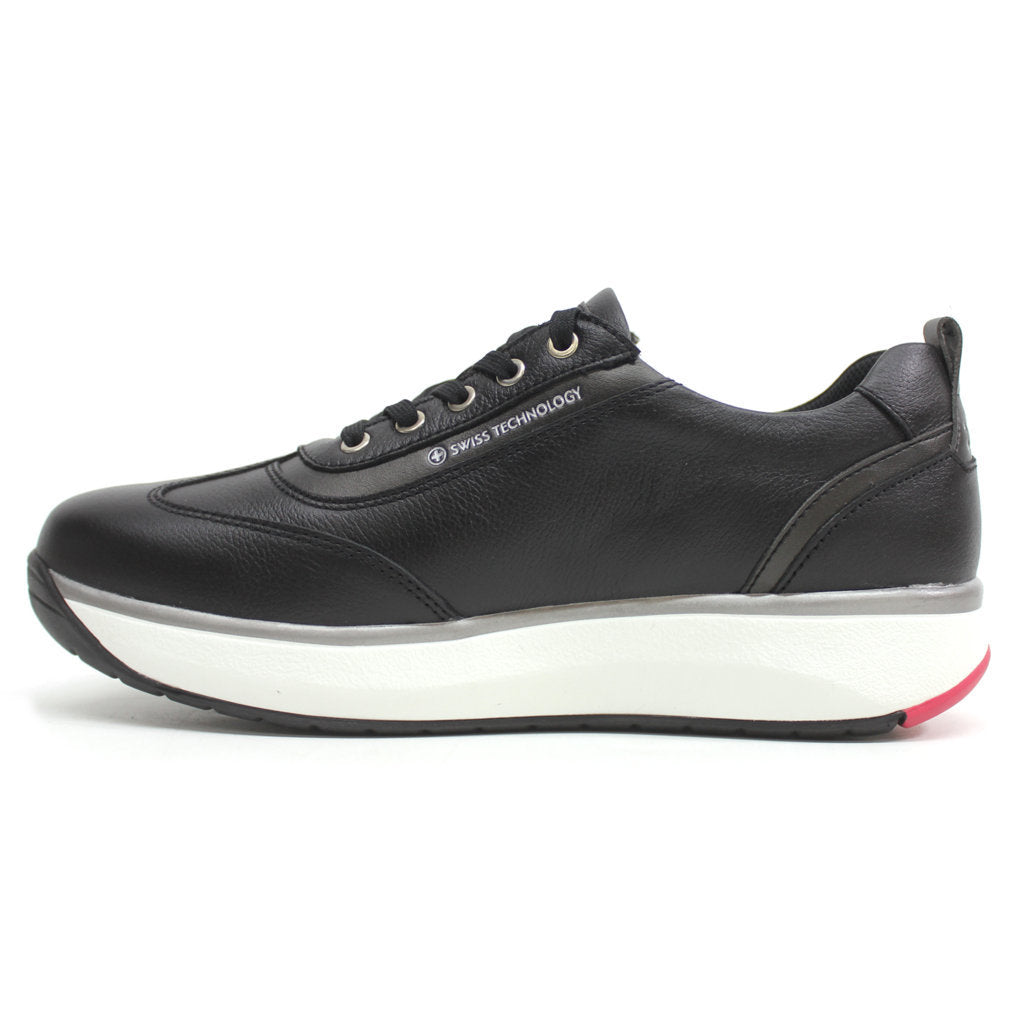 Joya Laura Leather Womens Shoes#color_black