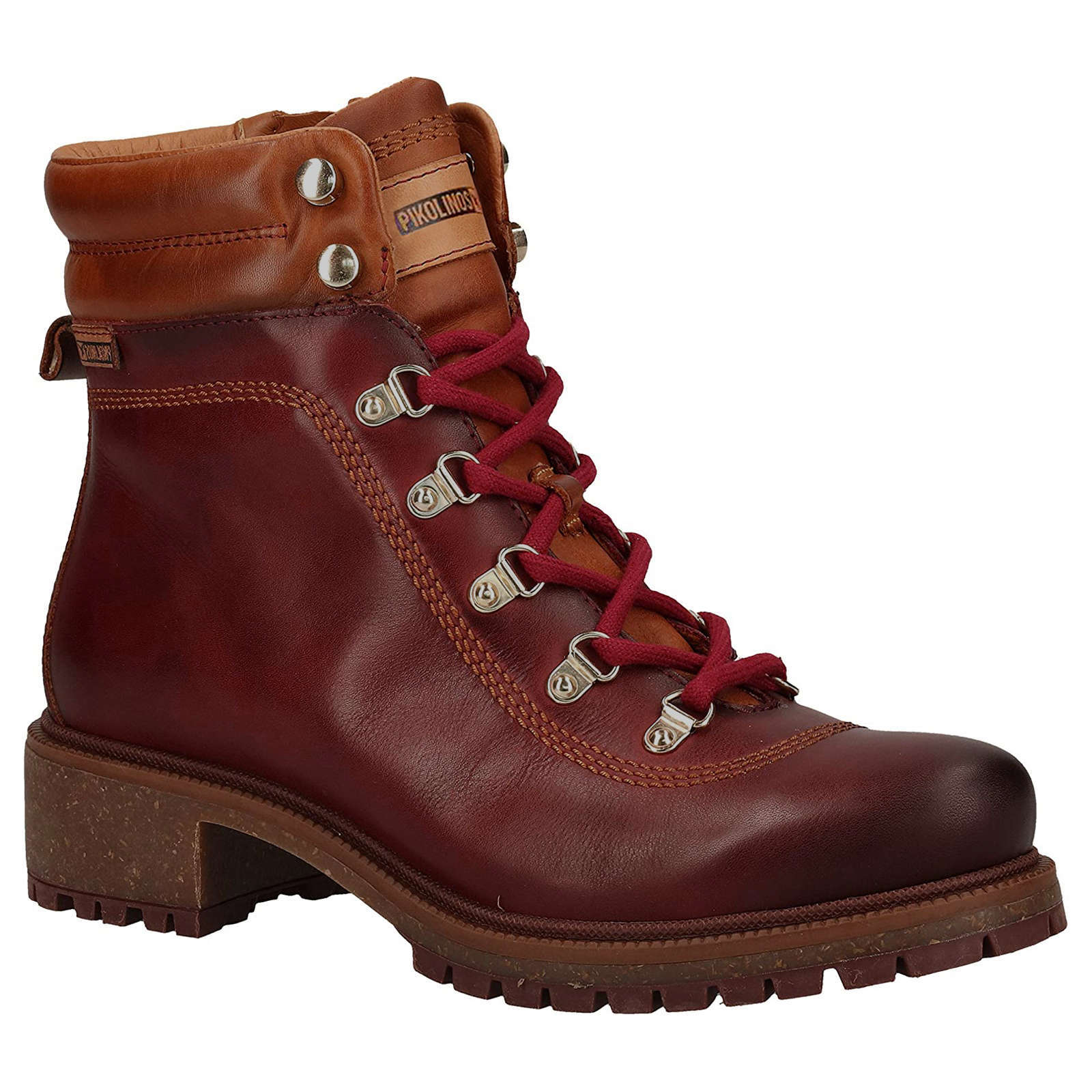 Pikolinos Aspe W9Z-8634C2 Leather Womens Boots#color_arcilla