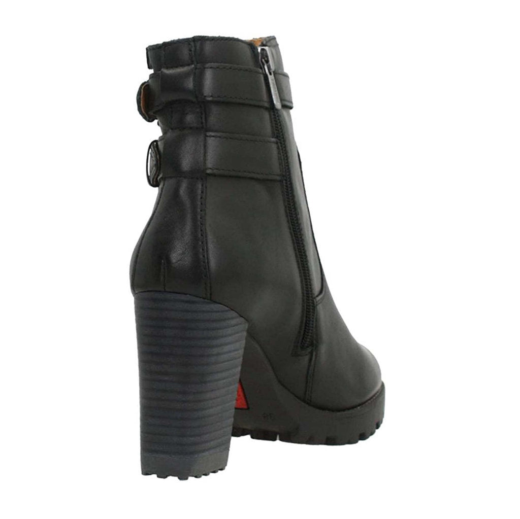 Pikolinos Connelly W7M Leather Womens Boots#color_black