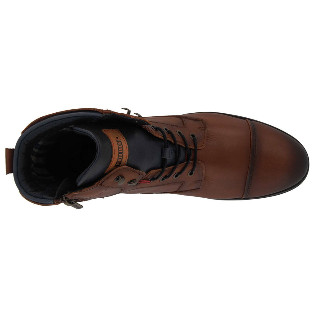 Pikolinos York M2M Leather Mens Boots#color_cuero