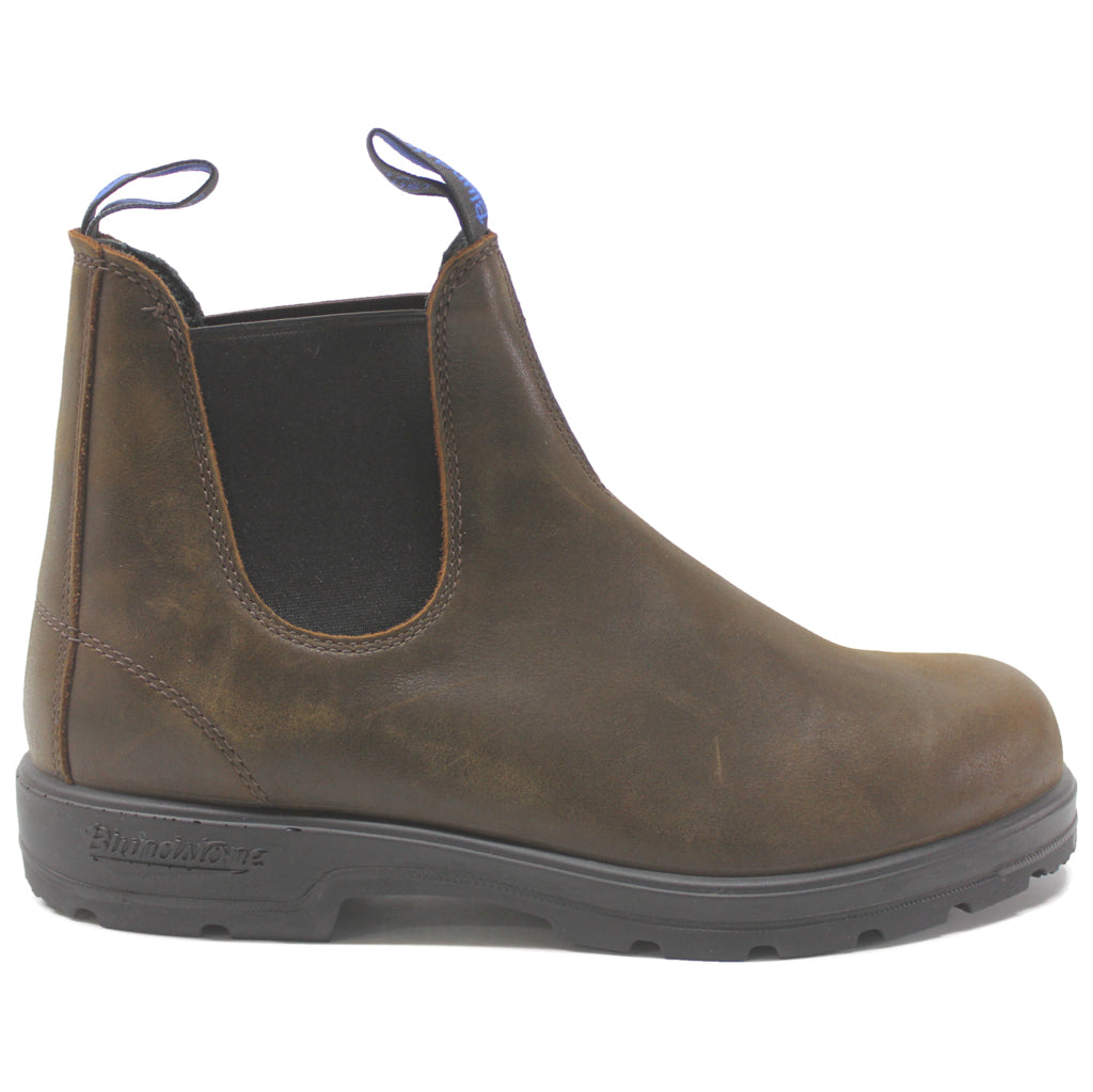 Blundstone 1477 Water-Resistant Leather Unisex Chelsea Boots#color_antique brown