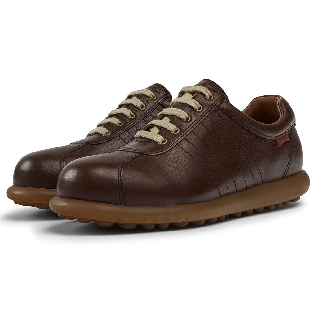 Camper Pelotas Ariel Calfskin Leather Women's Shoes#color_brown