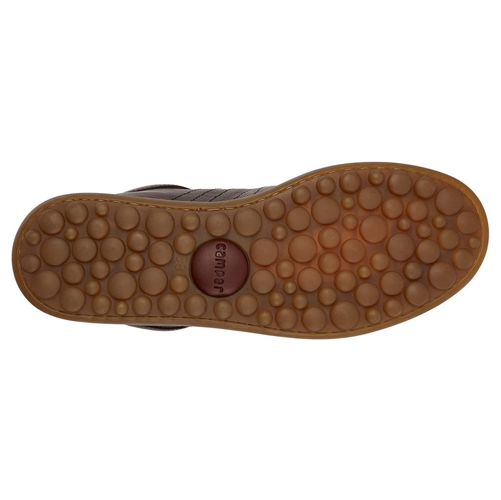 Camper Pelotas Ariel Calfskin Leather Women's Shoes#color_brown