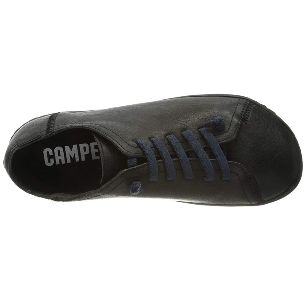 Camper Peu Calfskin Leather Men's Barefoot Trainers#color_black