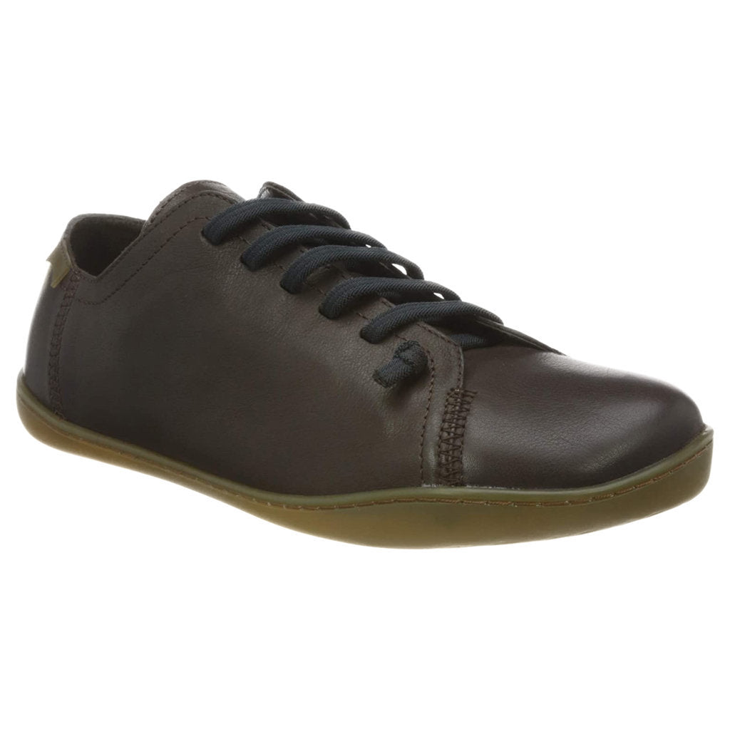 Camper Peu Calfskin Leather Men's Barefoot Trainers#color_brown