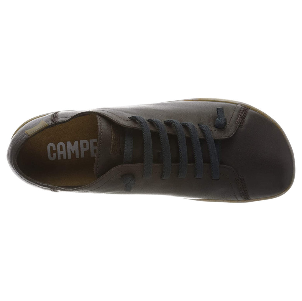 Camper Peu Calfskin Leather Men's Barefoot Trainers#color_brown