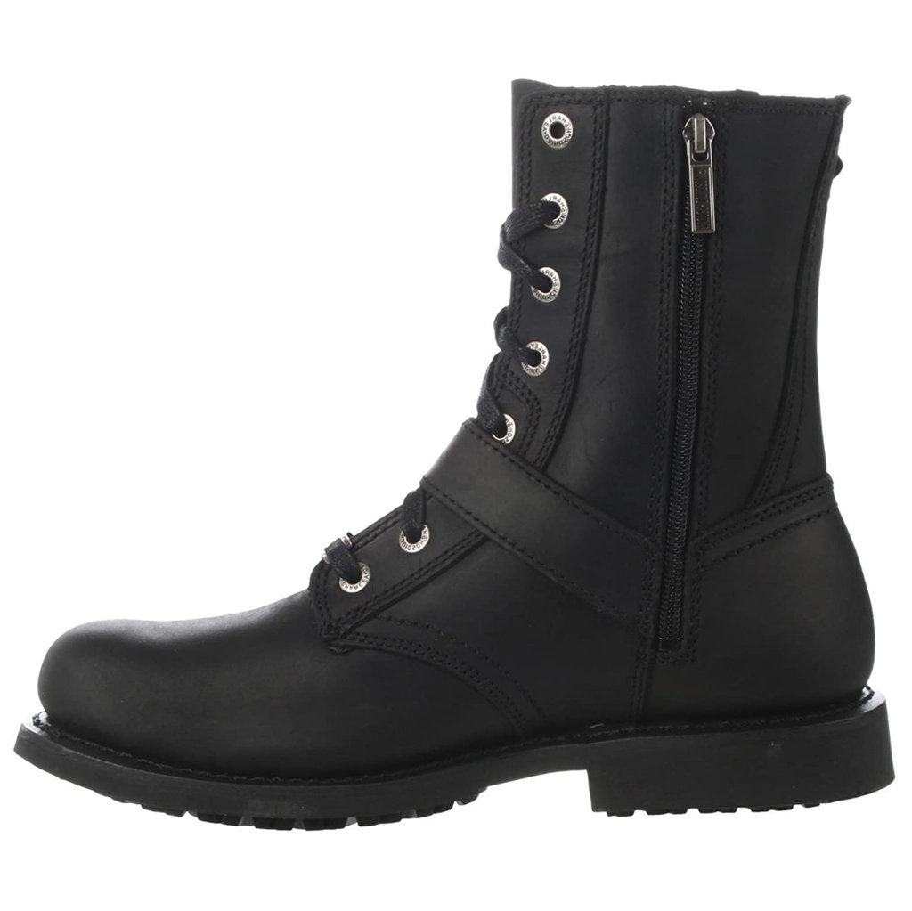 Harley Davidson Ranger Leather Mens Boots#color_black