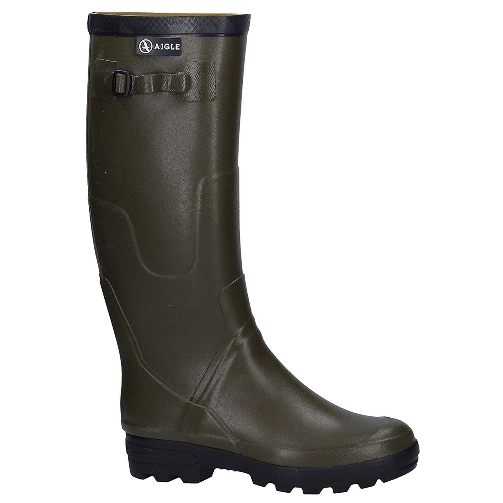 Aigle Benyl M Rubber Men's Wellington Boots#color_khaki