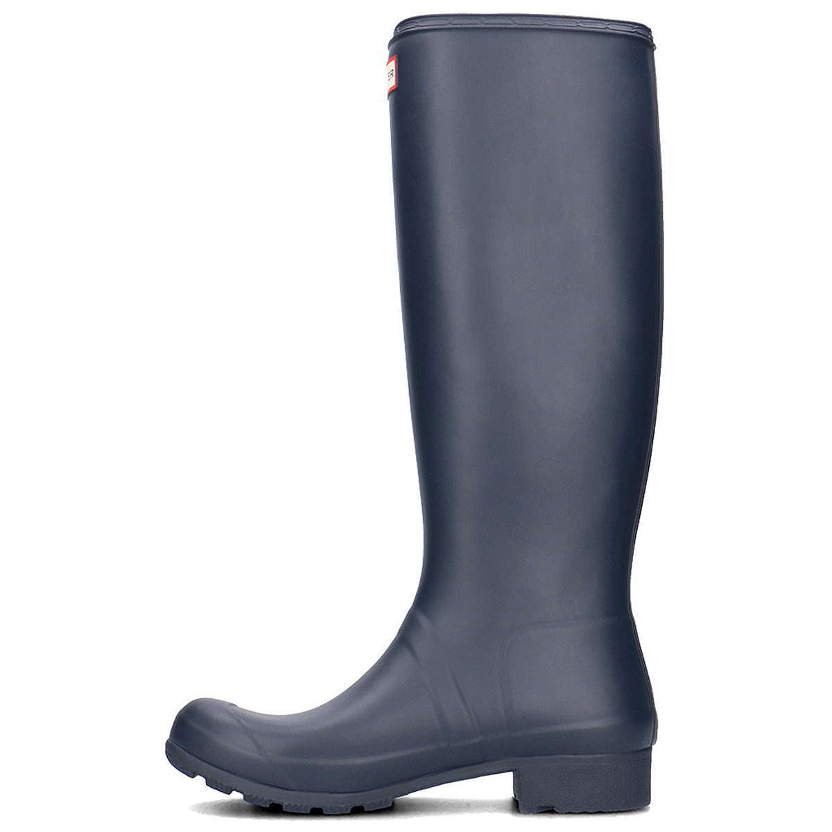 Hunter Original Tour Foldable Rubber Women's Tall Wellington Boots#color_navy