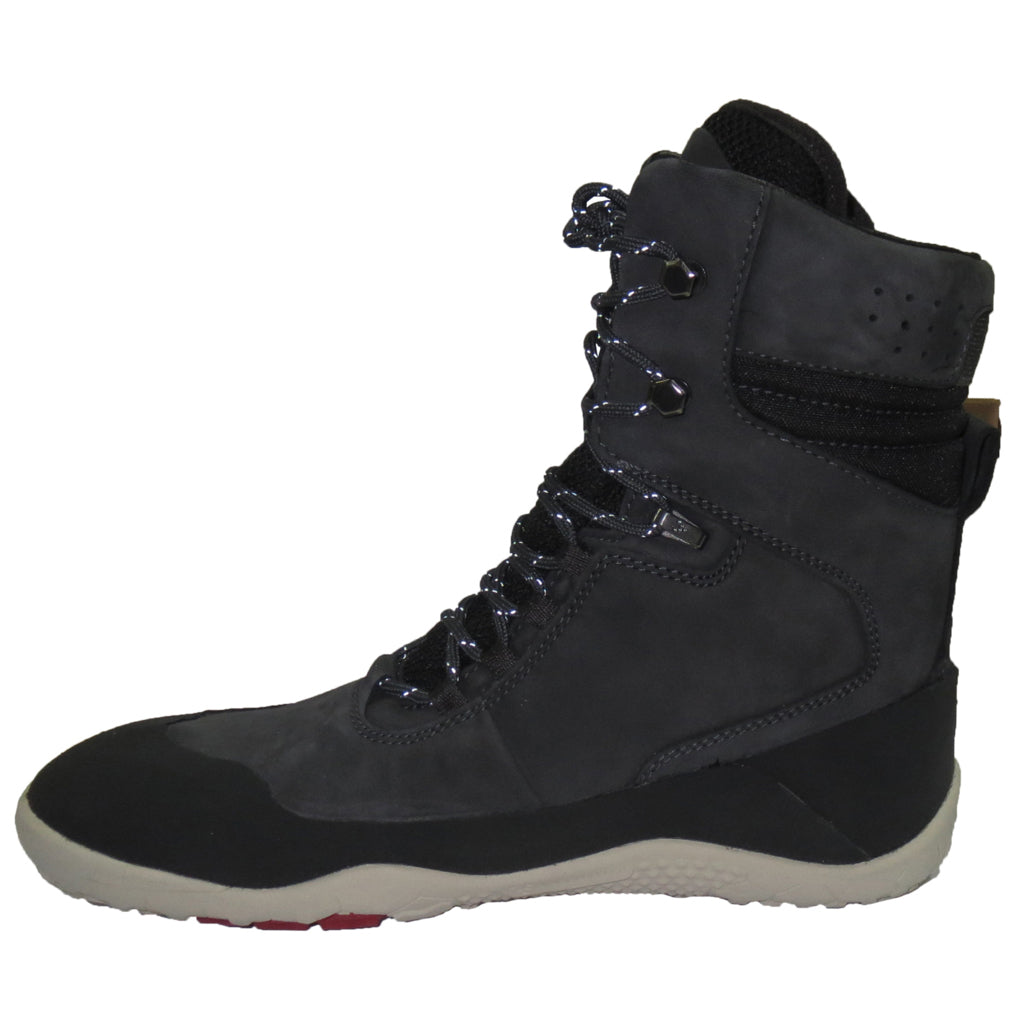 Vivobarefoot Tracker Hi FG Leather Synthetic Womens Boots#color_obsidian