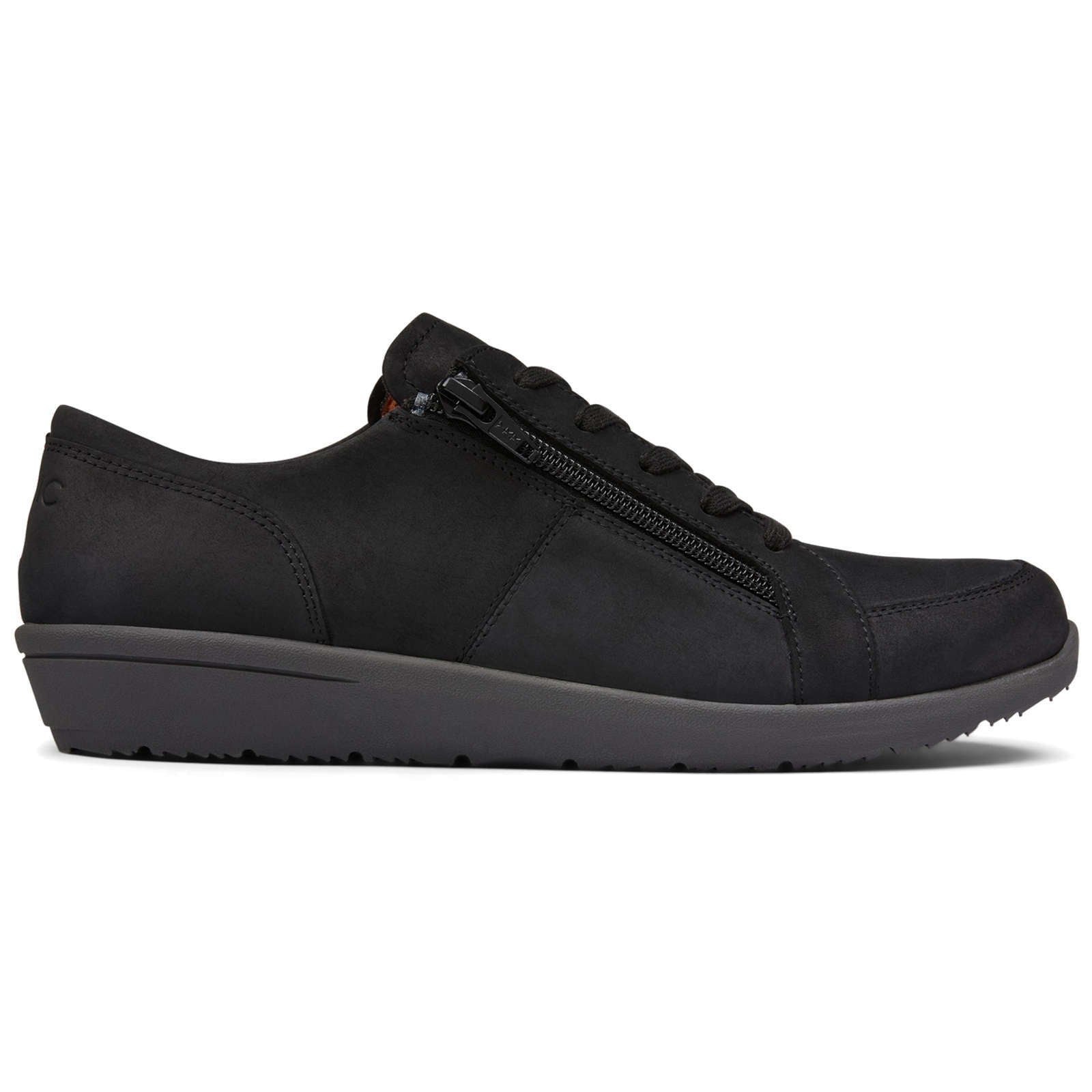 Vionic Magnolia Abigail Nubuck Womens Trainers#color_black