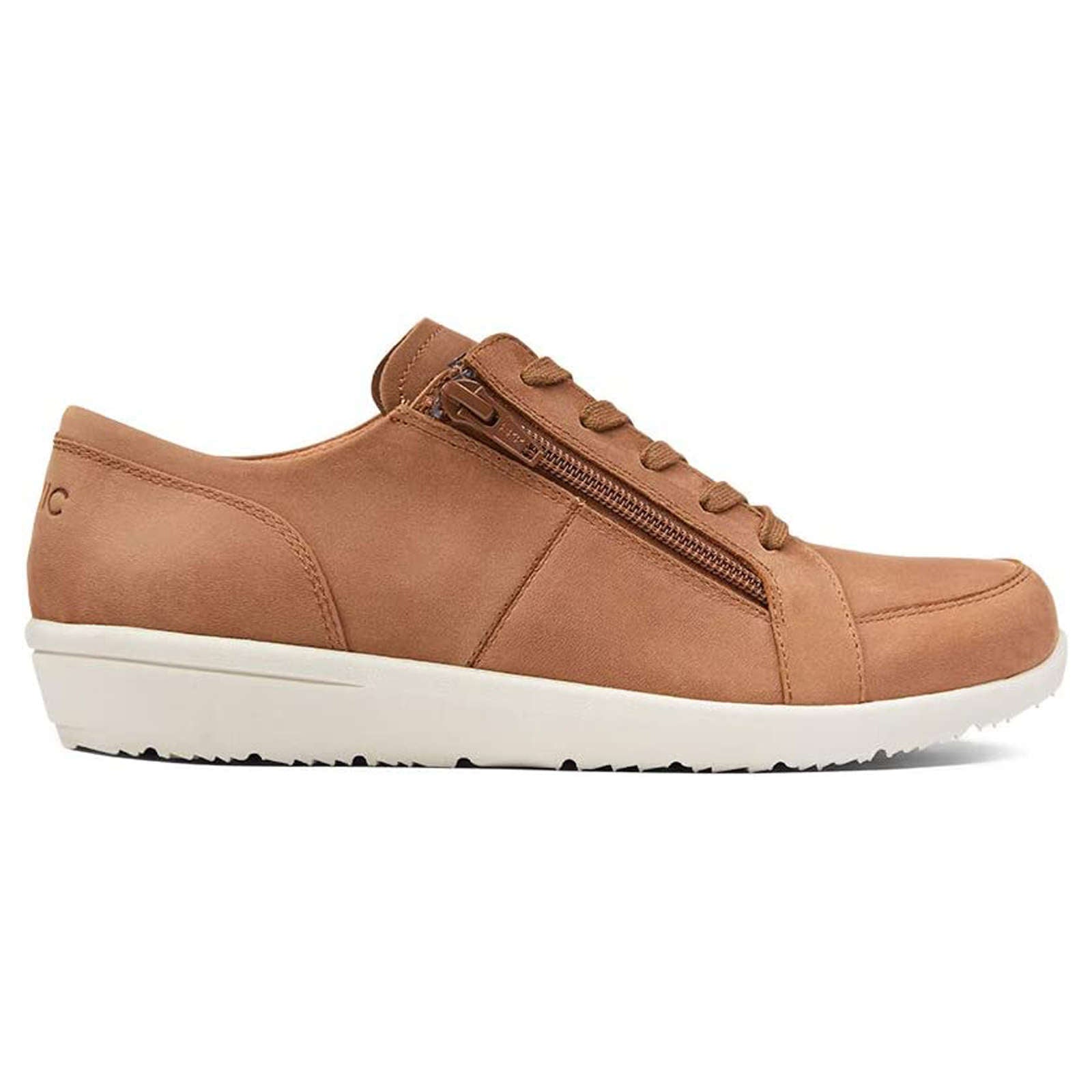 Vionic Magnolia Abigail Nubuck Womens Trainers#color_wheat