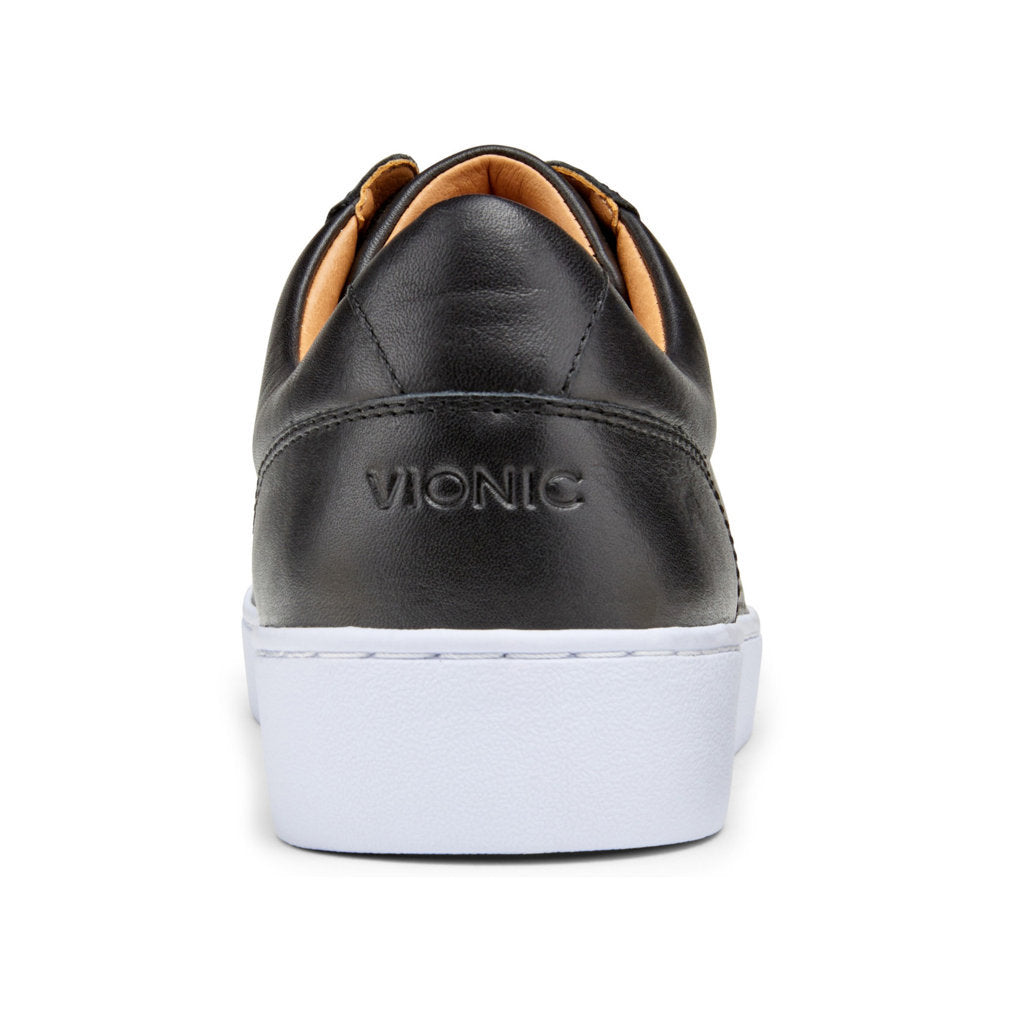 Vionic Splendid Honey Leather Womens Trainers#color_black