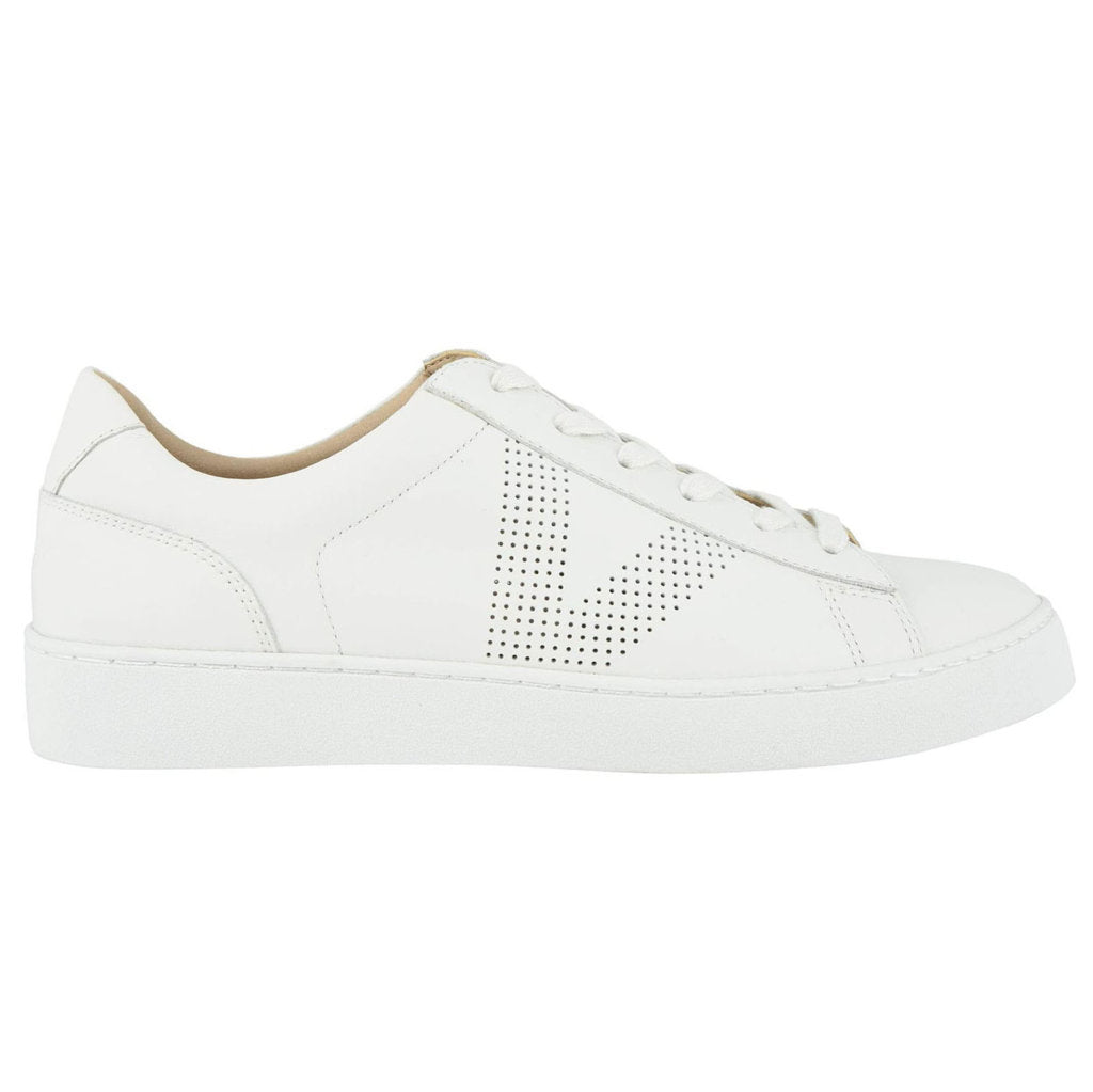 Vionic Splendid Honey Leather Womens Trainers#color_white