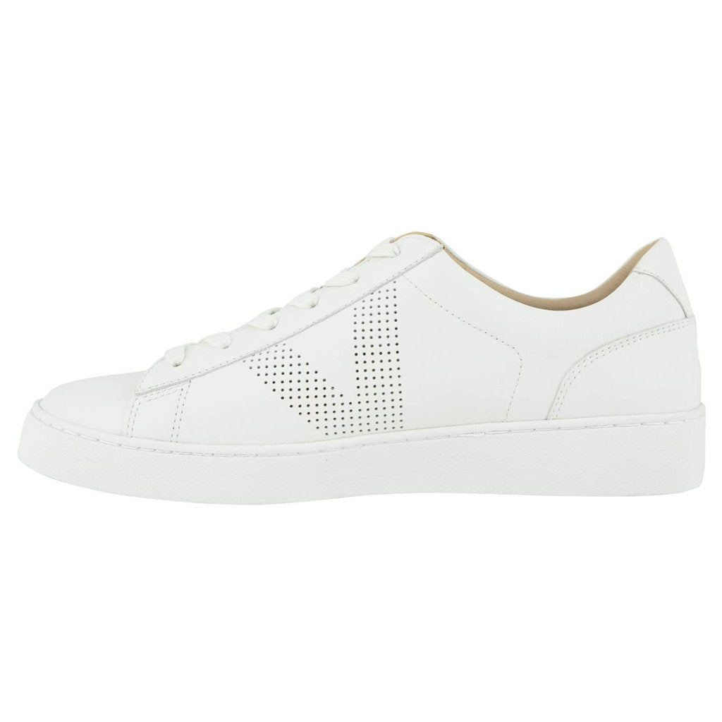 Vionic Splendid Honey Leather Womens Trainers#color_white