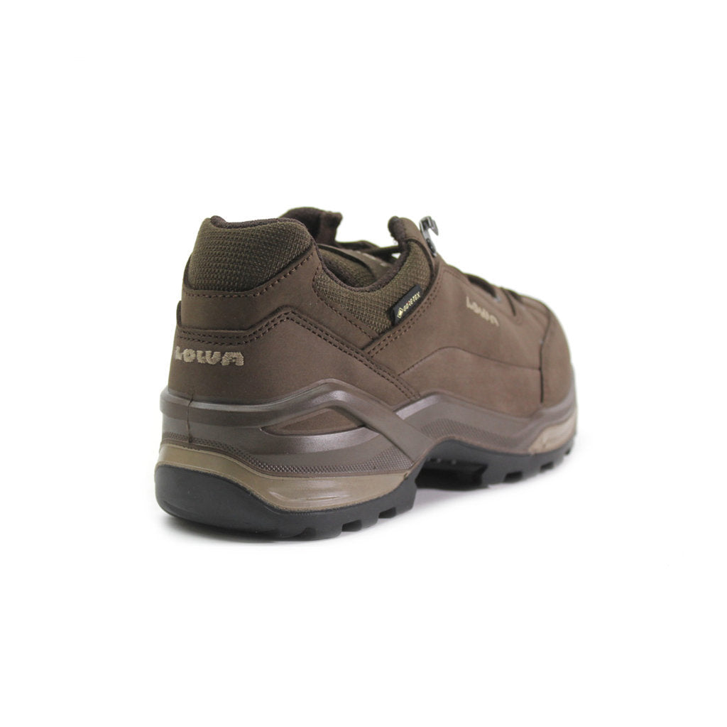 Lowa Renegade GTX Lo Nubuck Leather Men's Hiking Shoes#color_espresso beige brown