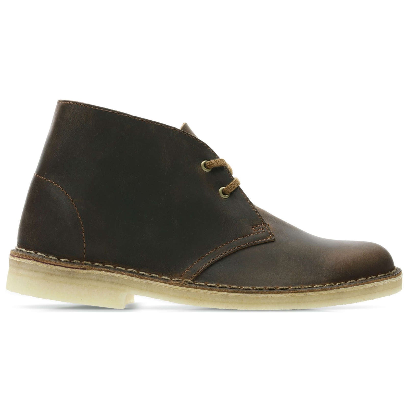 Clarks Originals Desert Boot Leather Women's Boots#color_beeswax