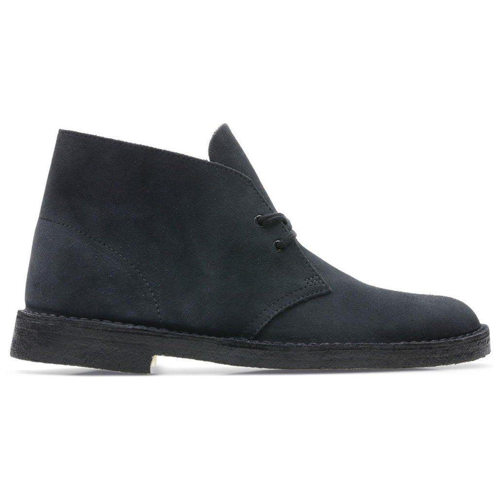 Clarks Originals Desert Boot Suede Leather Men's Boots#color_navy