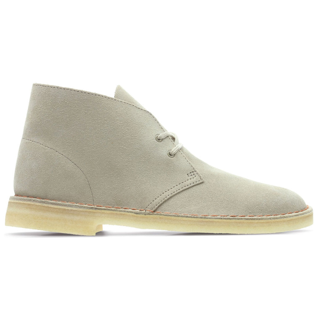 Clarks Originals Desert Boot Suede Leather Men's Boots#color_sand