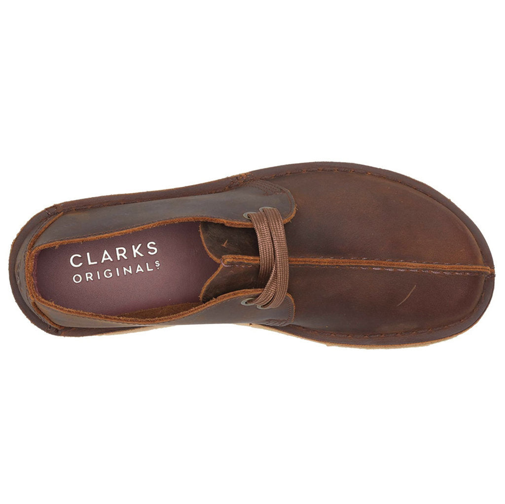 Clarks Originals Desert Trek Leather Men's Shoes#color_beeswax