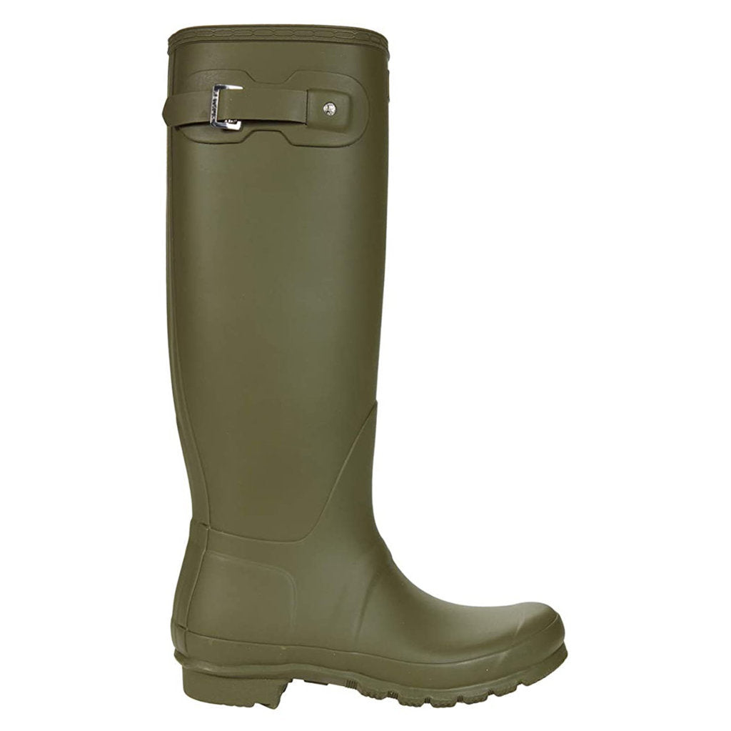 Hunter Original Tall Rubber Womens Boots#color_olive green