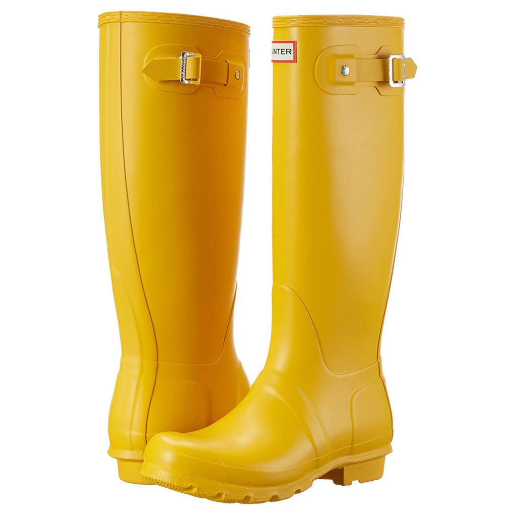 Hunter Original Tall Rubber Womens Boots#color_yellow