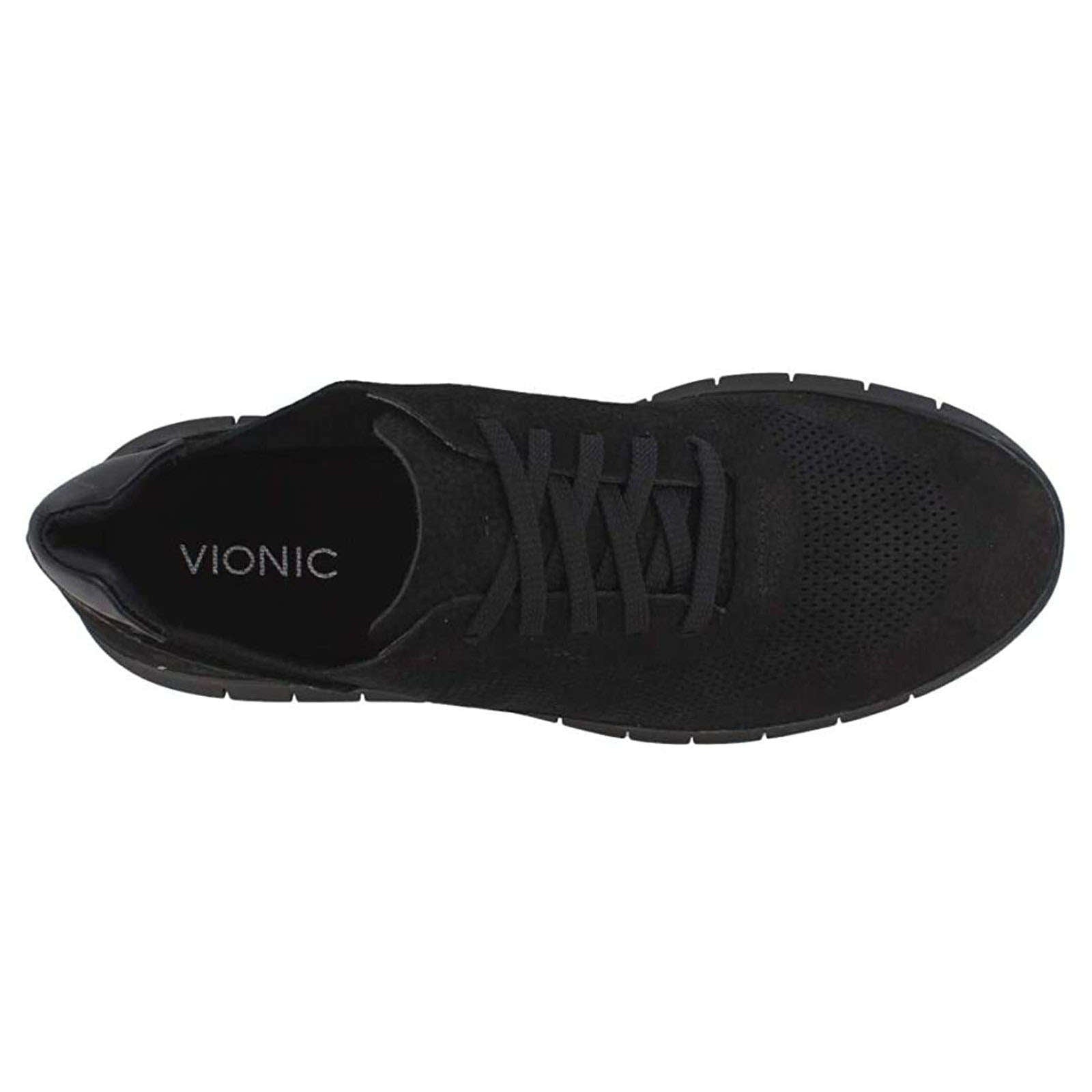 Vionic Fresh Tucker Nubuck Mens Trainers#color_black