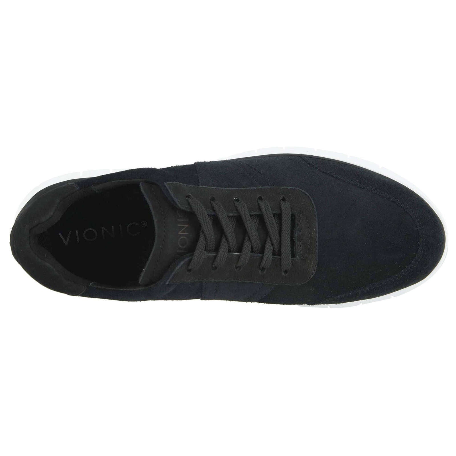 Vionic Rest Tanner Nubuck Mens Trainers#color_black