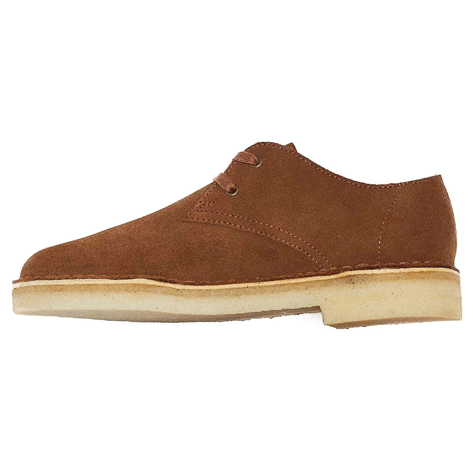 Clarks Originals Desert Khan Suede Leather Men's Shoes#color_cola