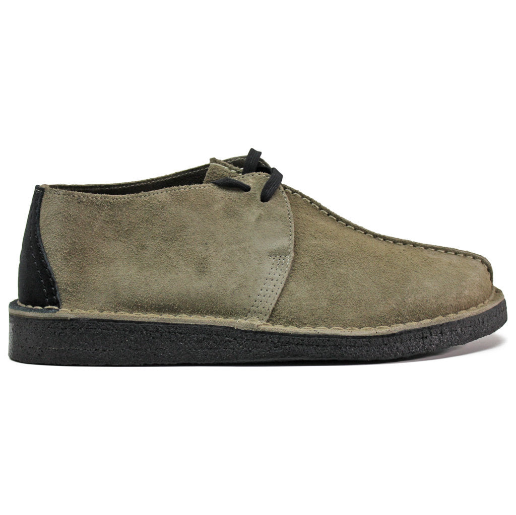 Clarks Originals Desert Trek Suede Leather Men's Shoes#color_dark grey