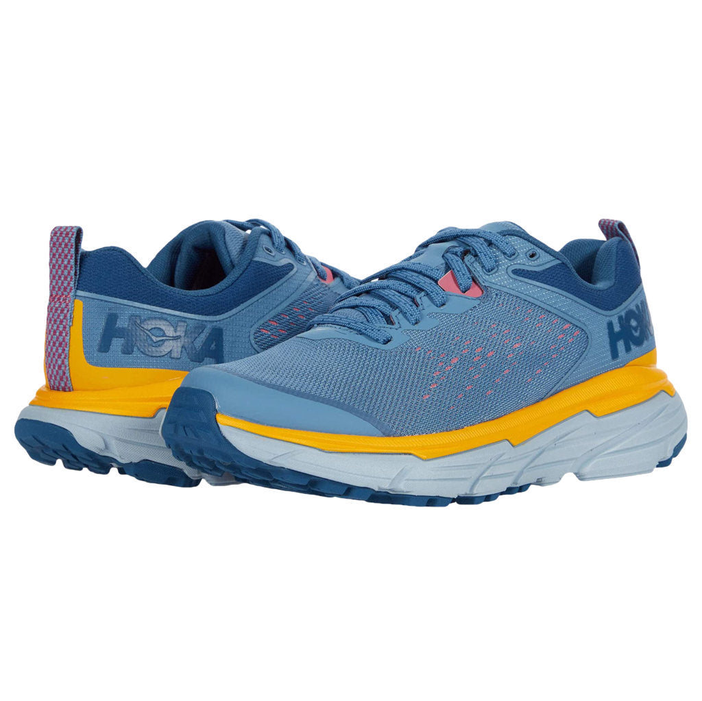 Hoka One One Challenger ATR 6 Synthetic Textile Women's Low-Top Trainers#color_provincial blue saffron