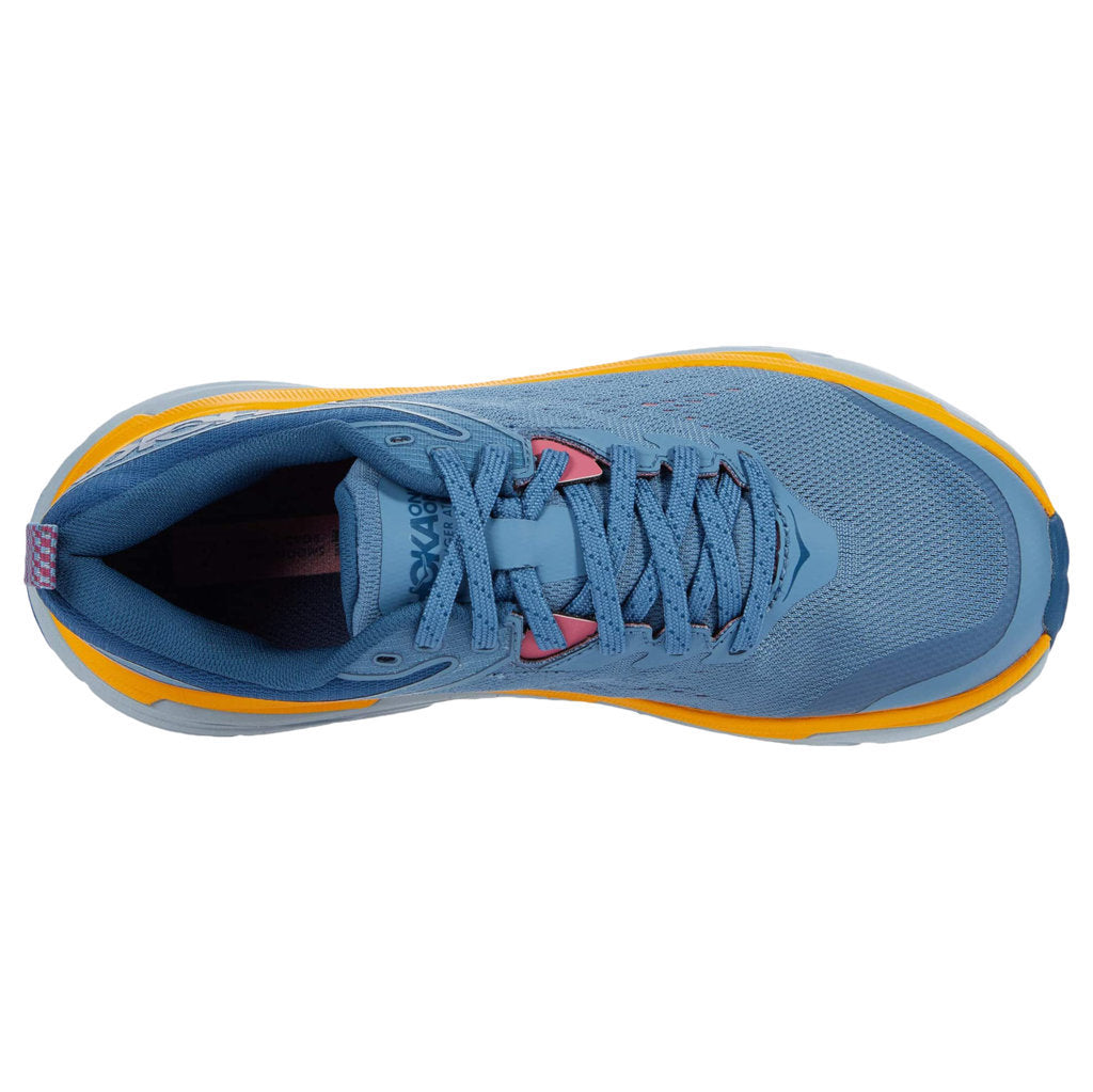 Hoka One One Challenger ATR 6 Synthetic Textile Women's Low-Top Trainers#color_provincial blue saffron