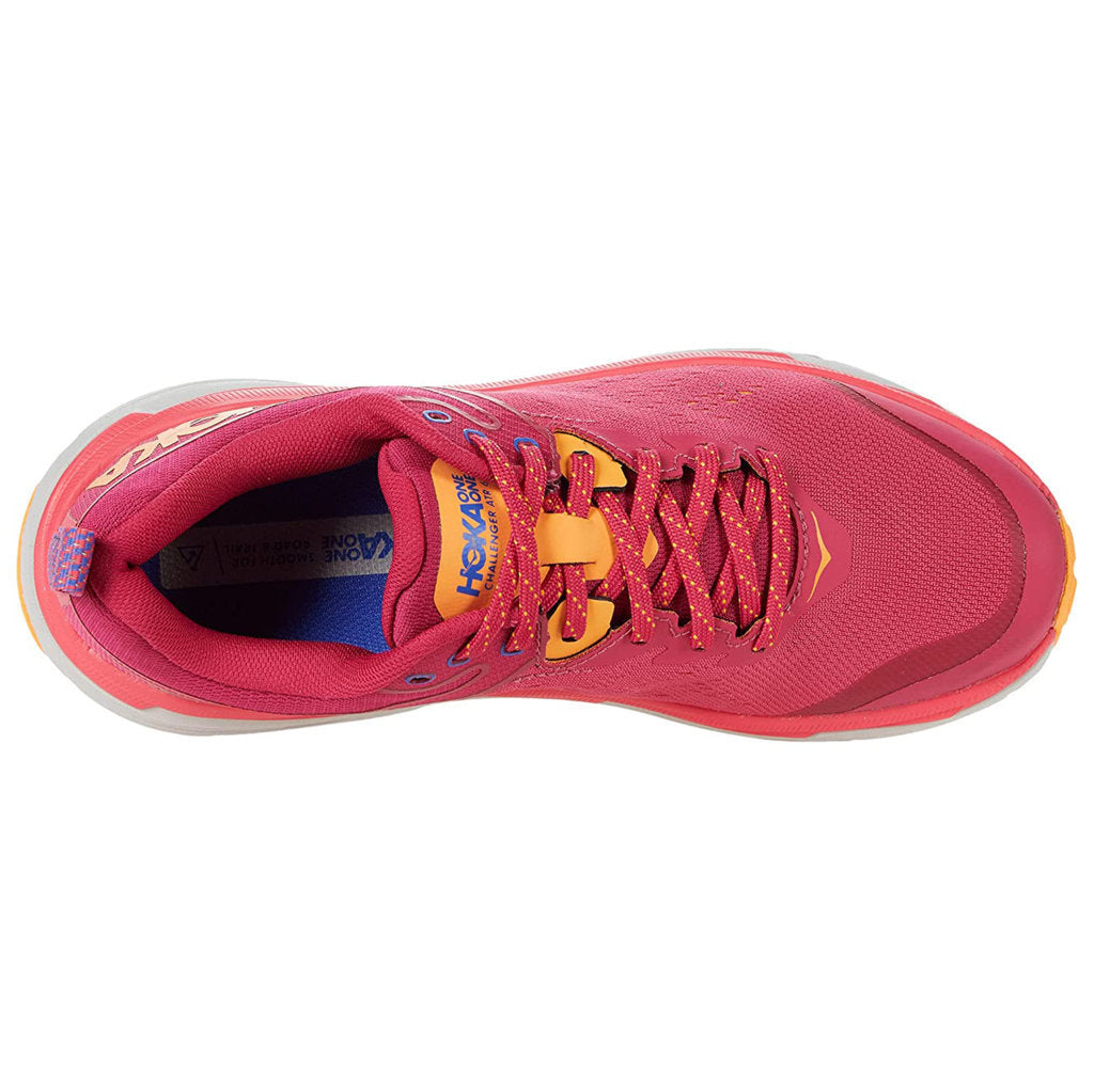 Hoka One One Challenger ATR 6 Synthetic Textile Women's Low-Top Trainers#color_jazzy paradise pink