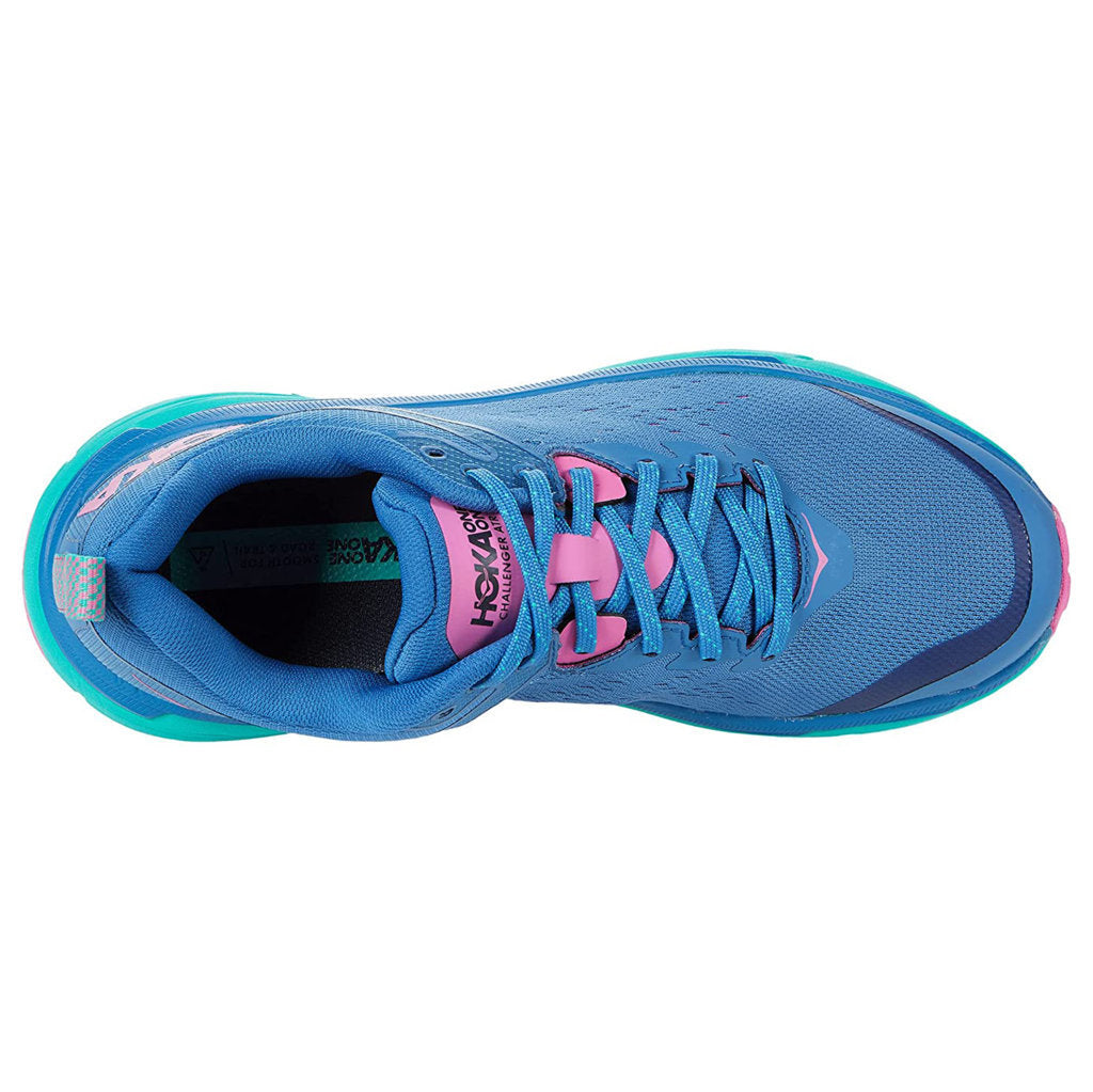 Hoka One One Challenger ATR 6 Synthetic Textile Women's Low-Top Trainers#color_vallarta blue atlantis