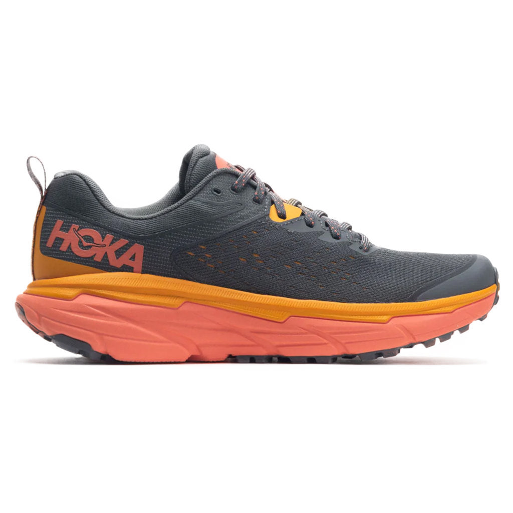 Hoka One One Challenger ATR 6 Synthetic Textile Women's Low-Top Trainers#color_castlerock camellia