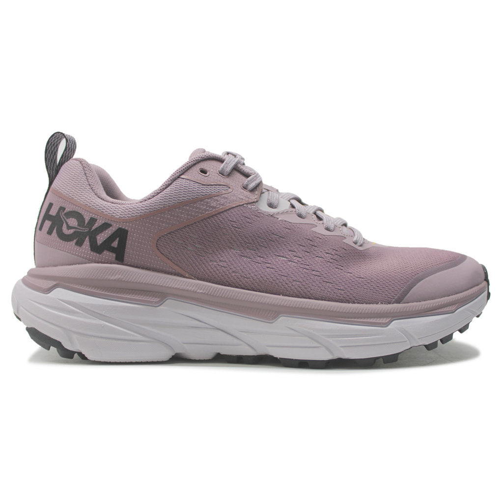 Hoka One One Challenger ATR 6 Synthetic Textile Women's Low-Top Trainers#color_elderberry lilac marble