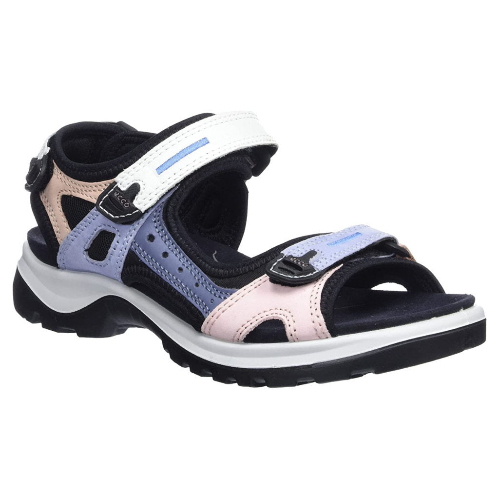 Ecco Offroad 822083 Leather Womens Sandals#color_multicolor eventide