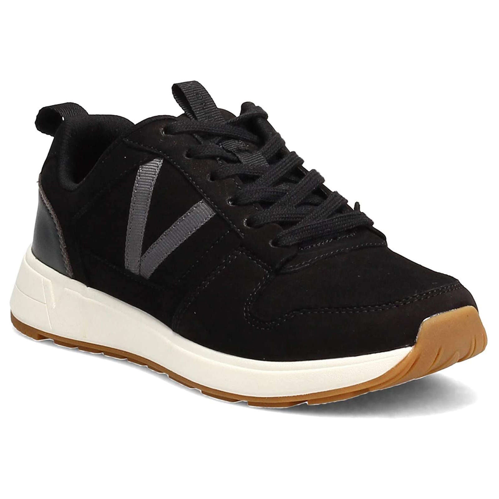 Vionic Curran Rechelle Nubuck Womens Trainers#color_black