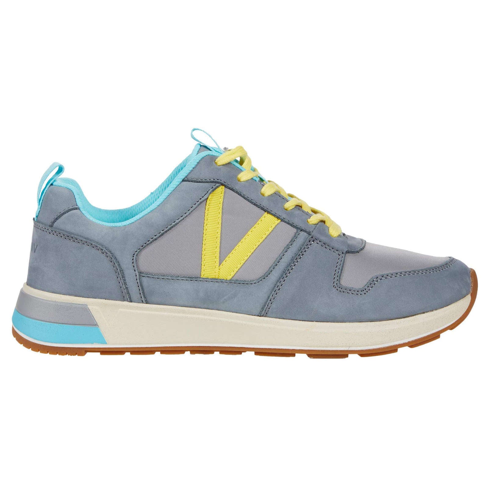 Vionic Curran Rechelle Nubuck Womens Trainers#color_light grey