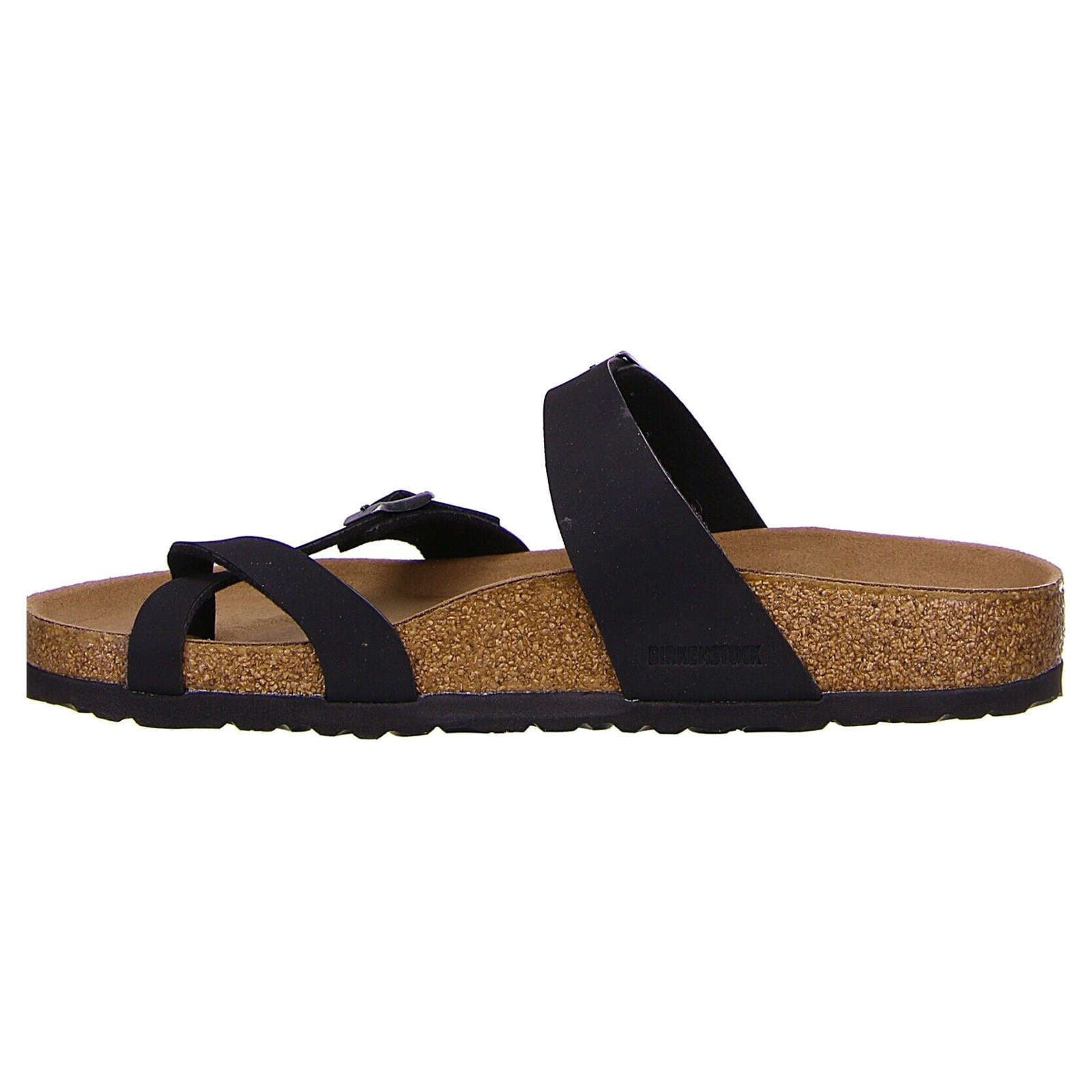 Birkenstock Mayari Birko-Flor Nubuck Unisex Sandals#color_black