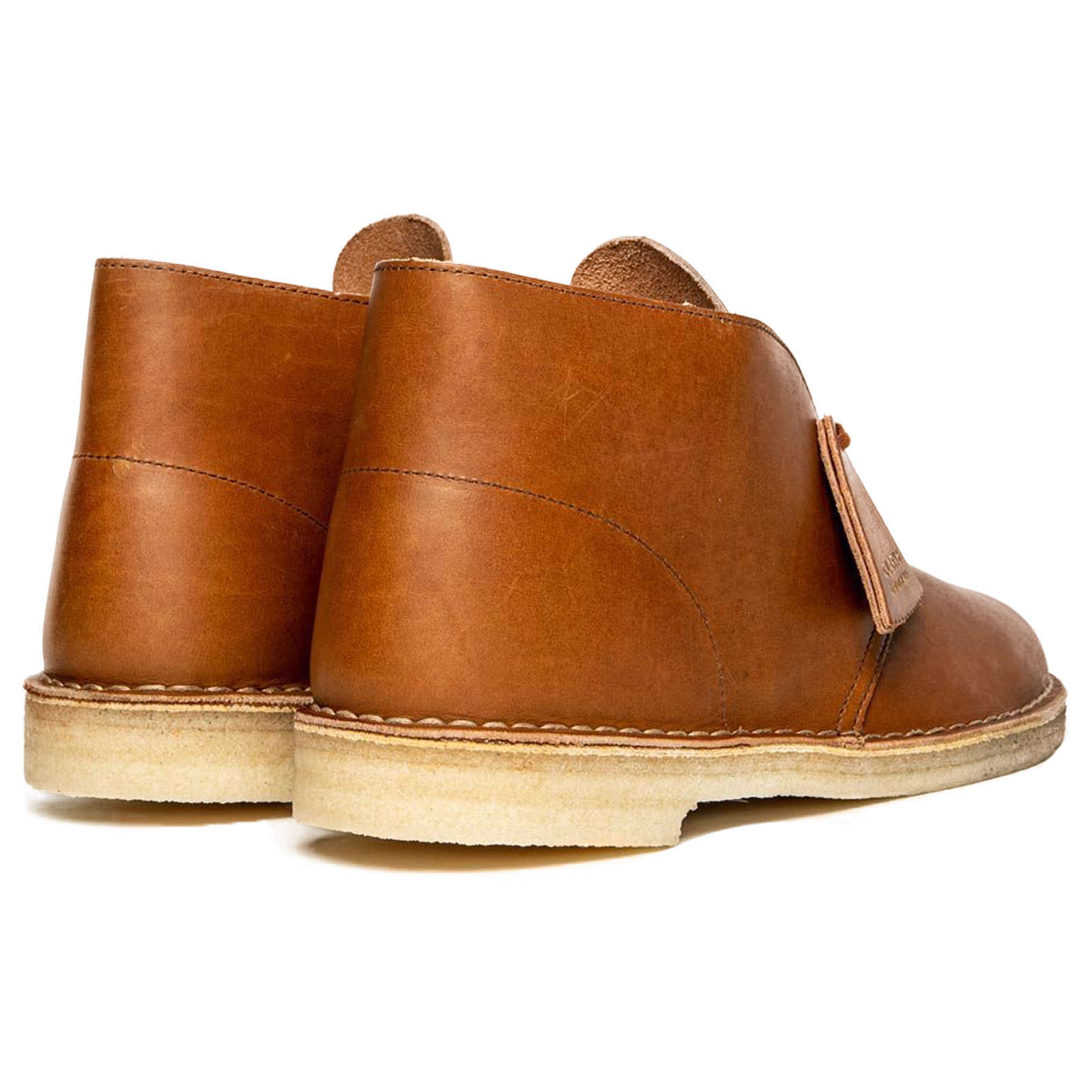 Clarks Originals Desert Boot Leather Men's Boots#color_dark tan