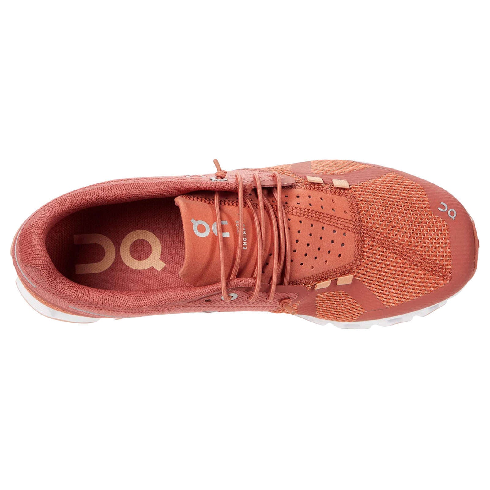 On Running Cloud Mesh Women's Low-Top Trainers#color_chili rust