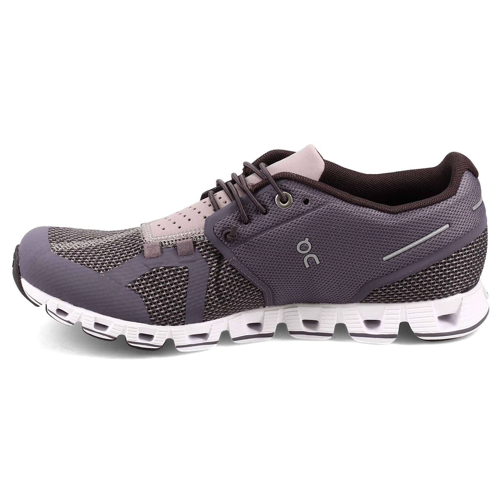 On Running Cloud Mesh Women's Low-Top Trainers#color_shark pebble