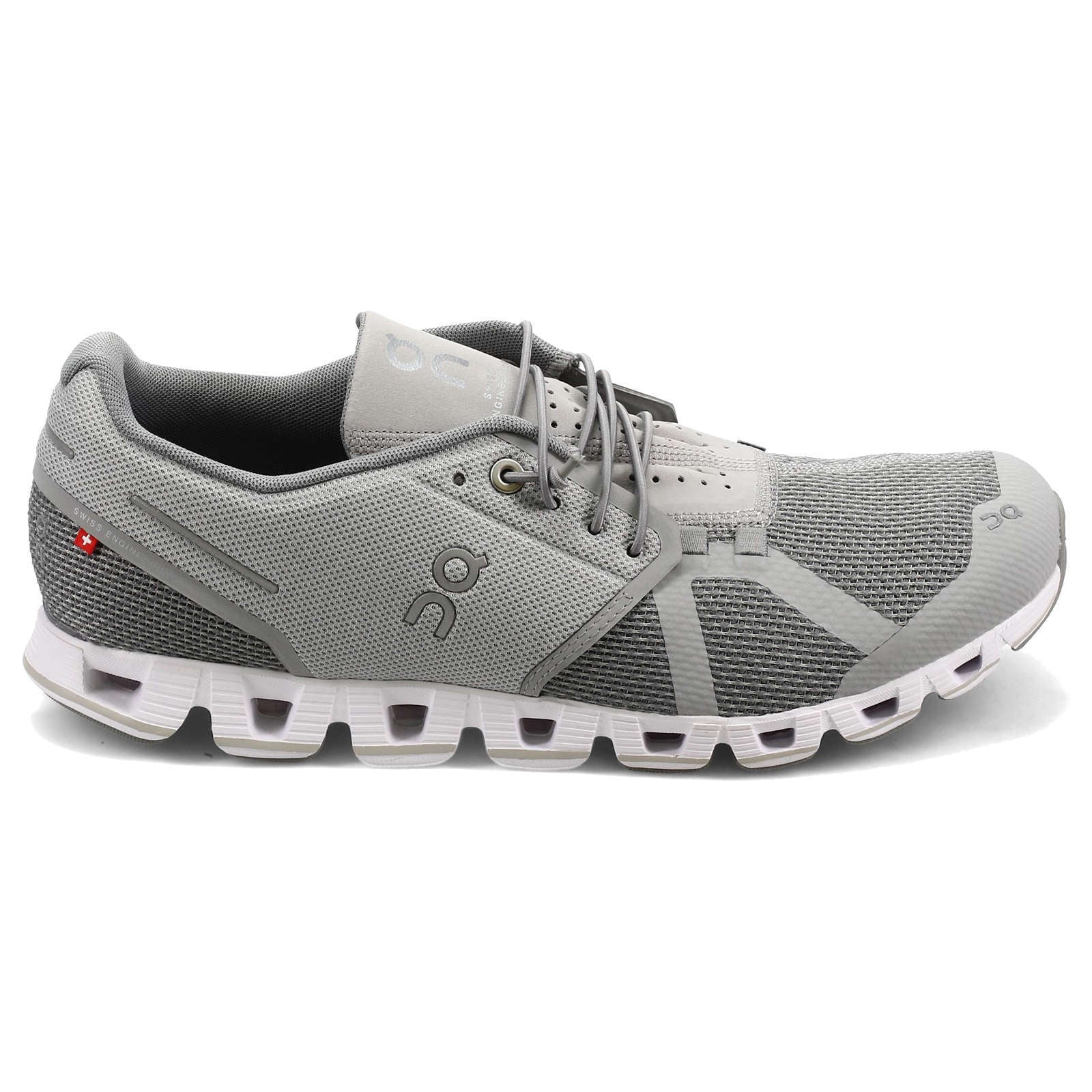 On Running Cloud Mesh Women's Low-Top Trainers#color_slate grey