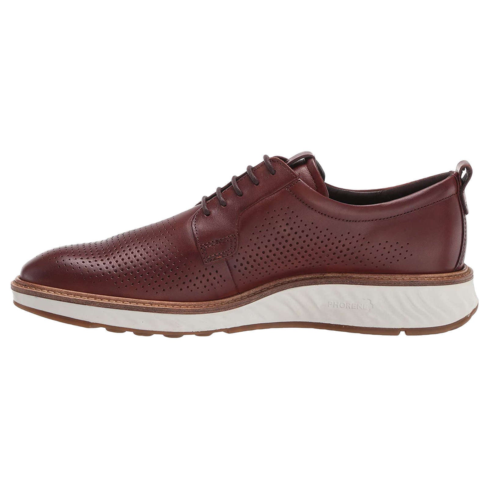 Ecco ST 1 Hybrid 836804 Leather Mens Shoes#color_cognac